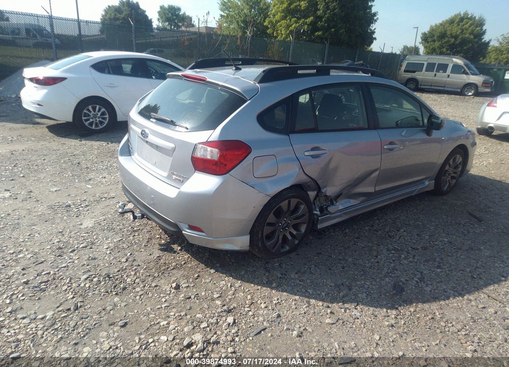 2016 SUBARU IMPREZA 2.0I SPORT PREMIUM VIN: JF1GPAP62G8208098