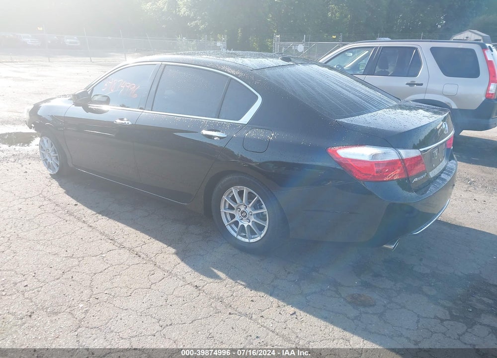 2013 HONDA ACCORD EX-L V-6 VIN: 1HGCR3F81DA021023