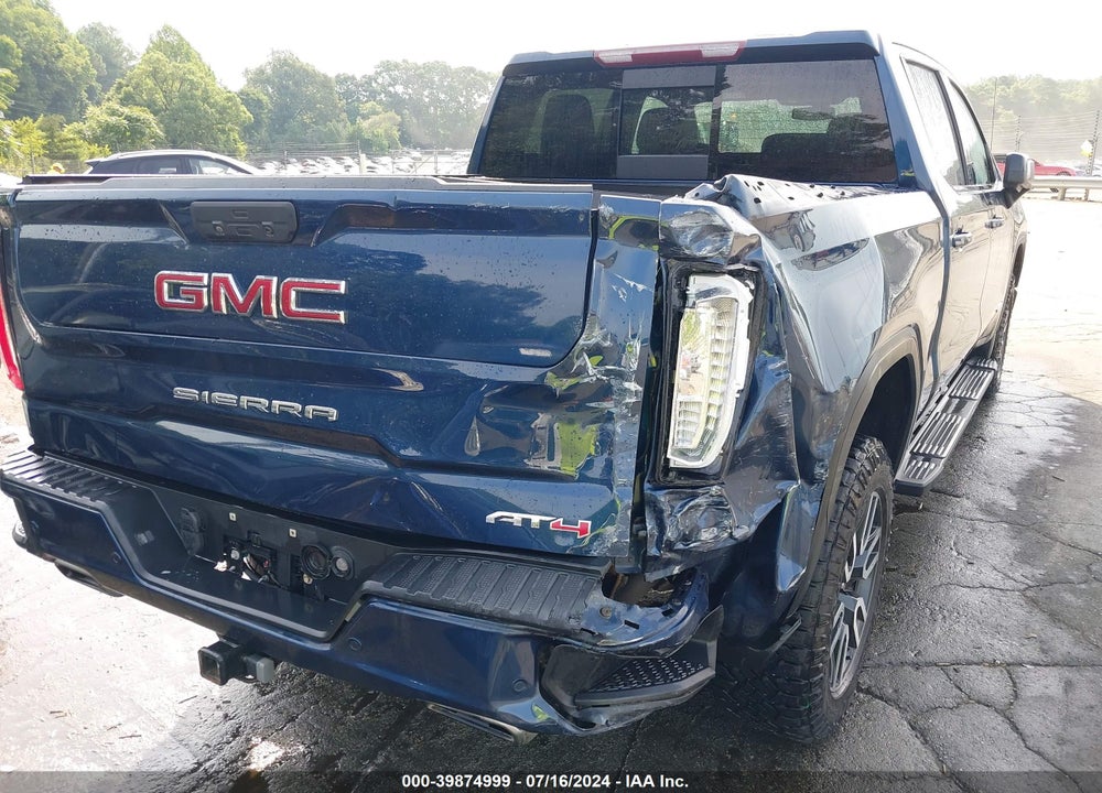2019 GMC SIERRA 1500 AT4 VIN: 3GTP9EED4KG155520