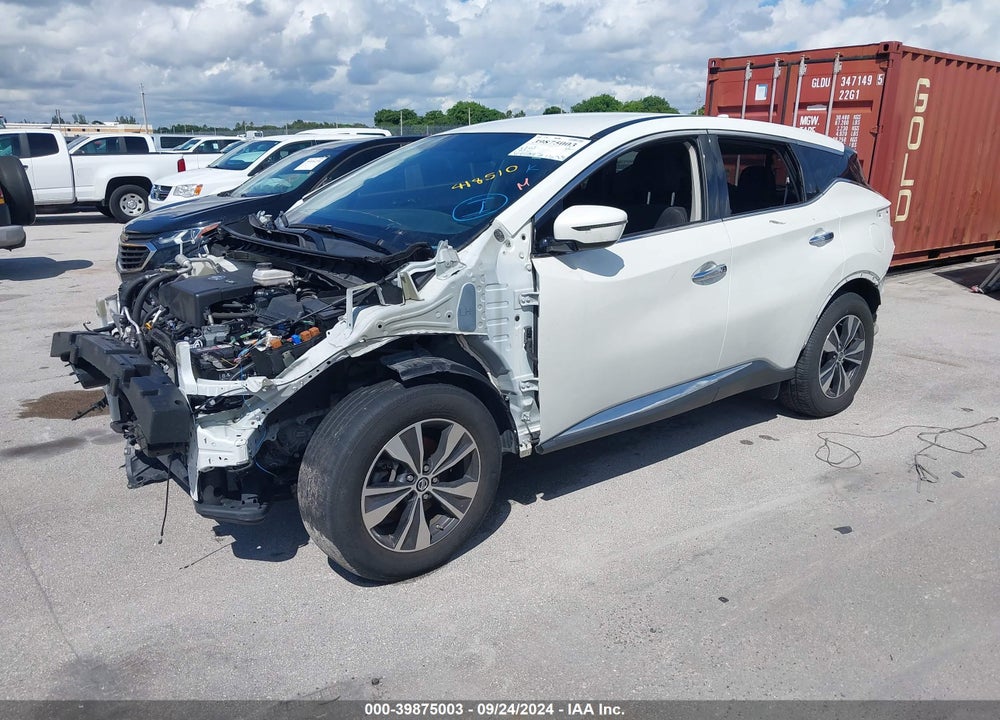 2019 NISSAN MURANO S VIN: 5N1AZ2MJ4KN124525