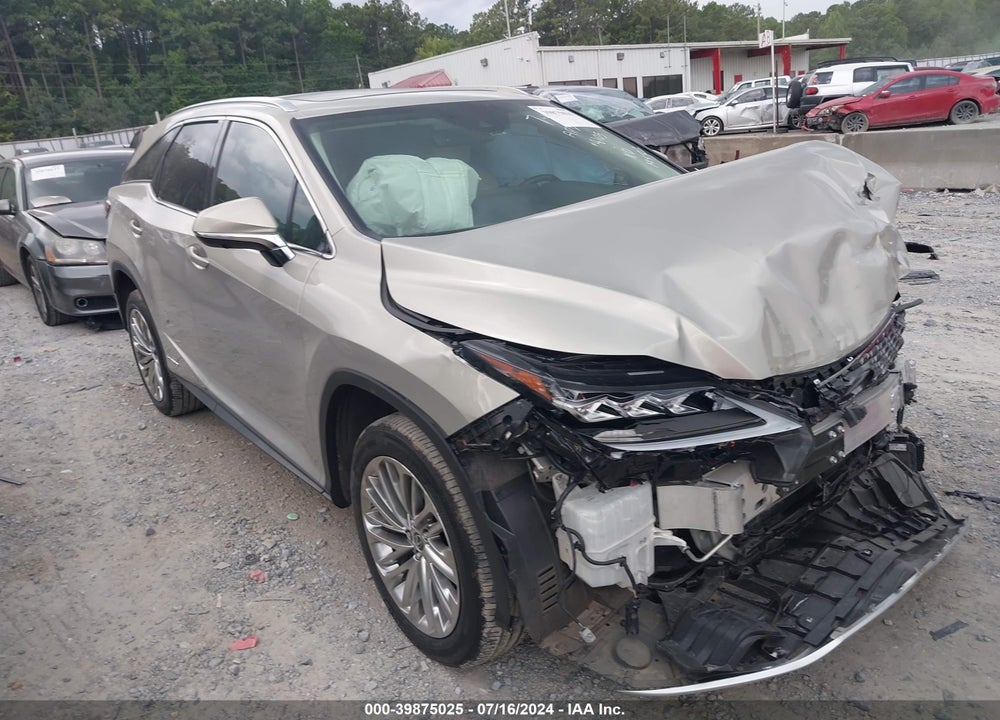 2021 LEXUS RX 450HL LUXURY VIN: JTJJGKFAXM2018105