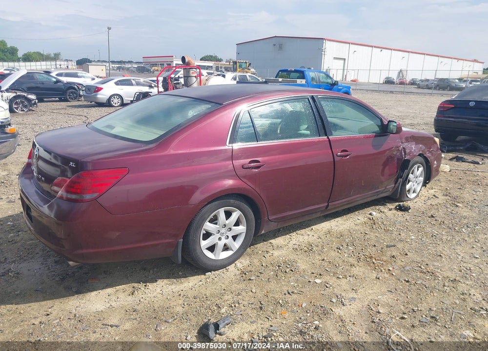 2008 TOYOTA AVALON XL VIN: 4T1BK36B78U278620