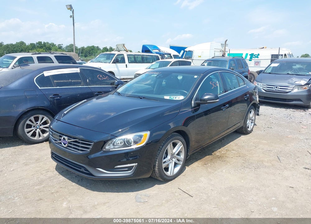 2015 VOLVO S60 T5 PLATINUM VIN: YV126MFM9F1349261