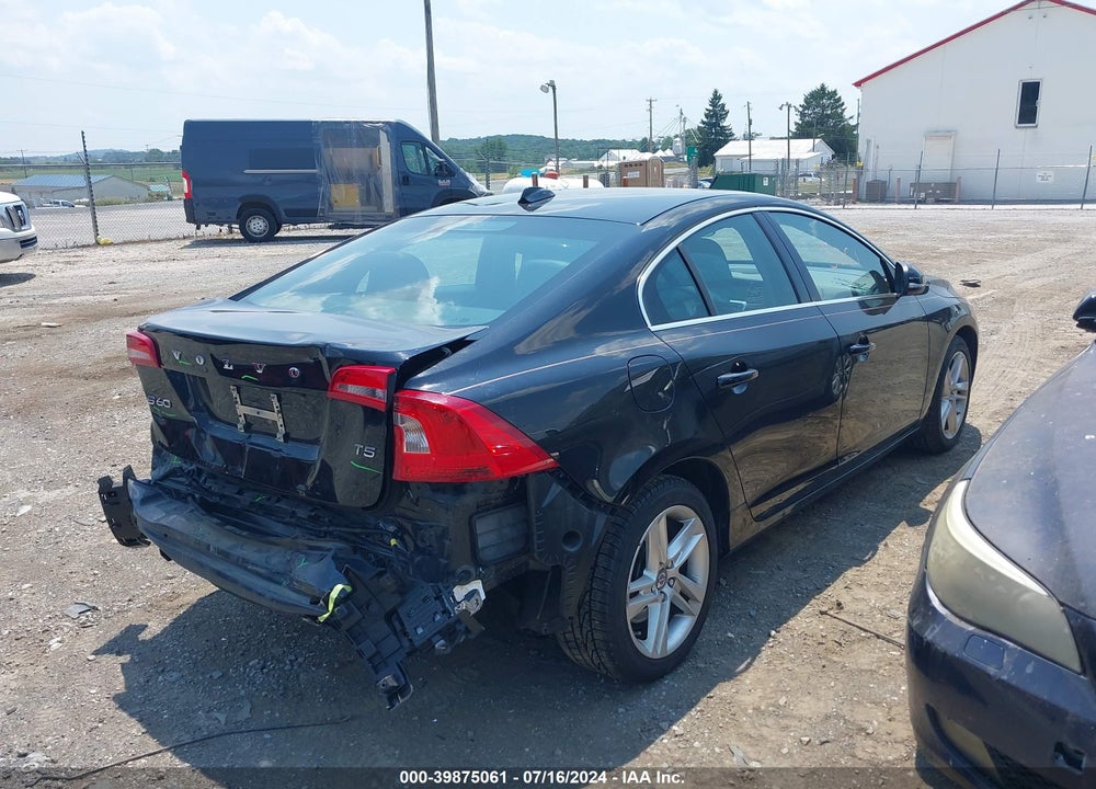 2015 VOLVO S60 T5 PLATINUM VIN: YV126MFM9F1349261
