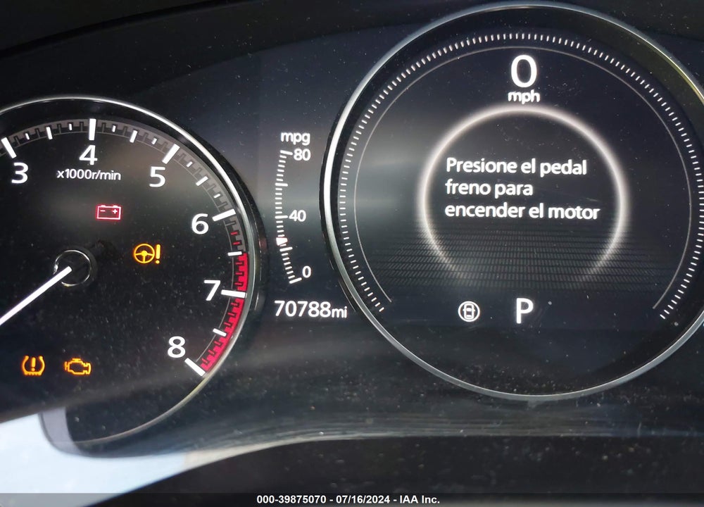2020 MAZDA 3 VIN: JM1BPABL3L1163404