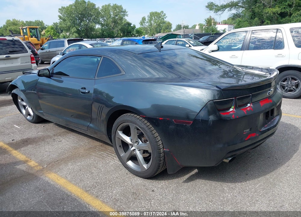 2013 CHEVROLET CAMARO 2LS VIN: 2G1FA1E39D9143579