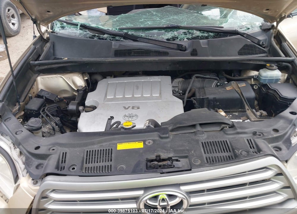 2008 TOYOTA HIGHLANDER VIN: JTEDS41A082008606