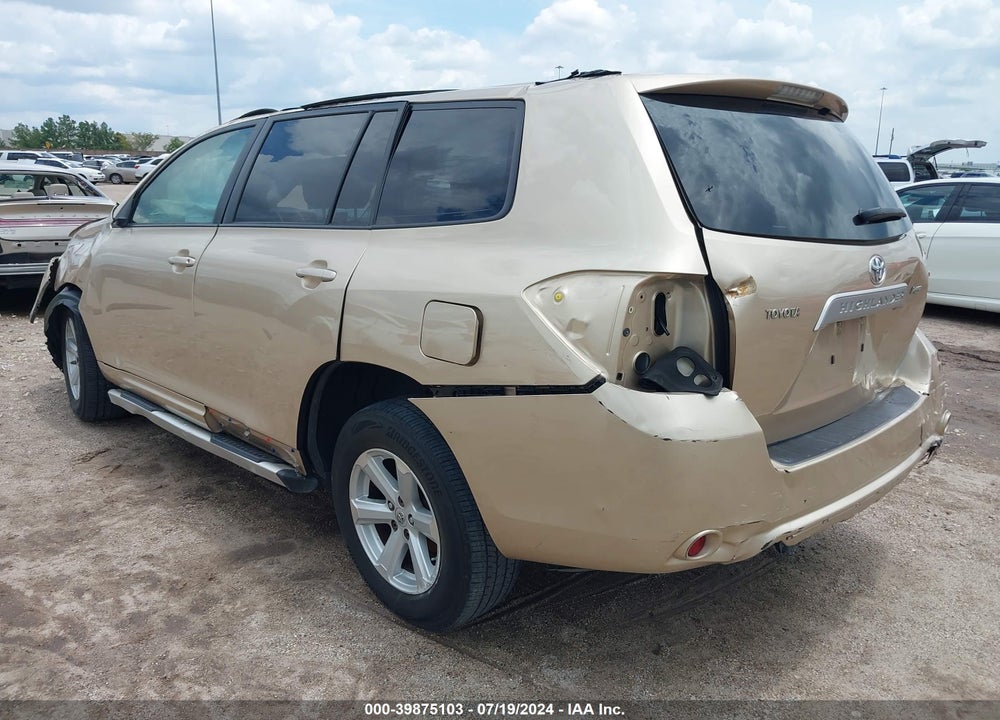2008 TOYOTA HIGHLANDER VIN: JTEDS41A082008606