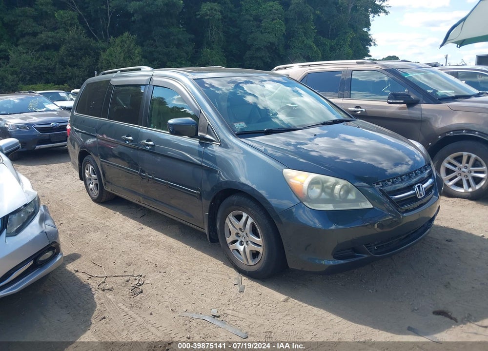 2006 HONDA ODYSSEY EX-L VIN: 5FNRL38776B448294