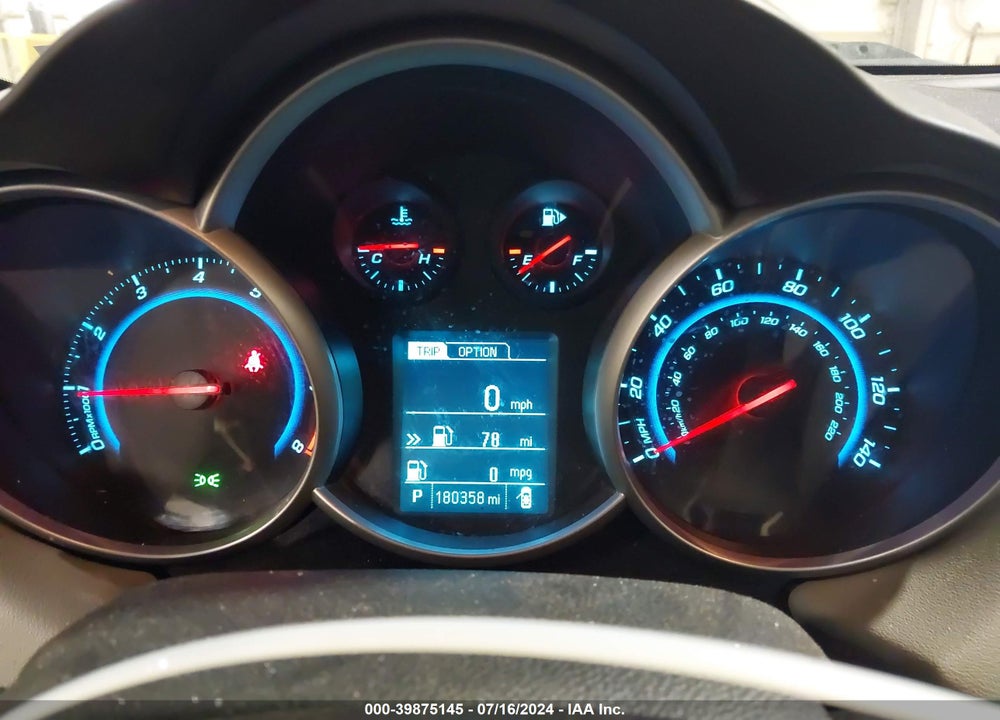 2013 CHEVROLET CRUZE LS AUTO VIN: 1G1PA5SH2D7292431