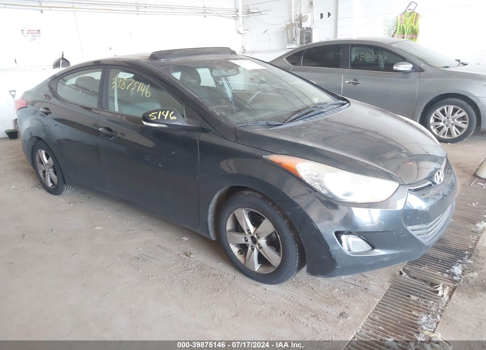 2012 HYUNDAI ELANTRA LIMITED VIN: 5NPDH4AE2CH130106