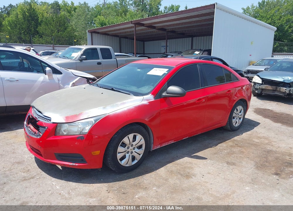 2014 CHEVROLET CRUZE LS AUTO VIN: 1G1PA5SH4E7387557
