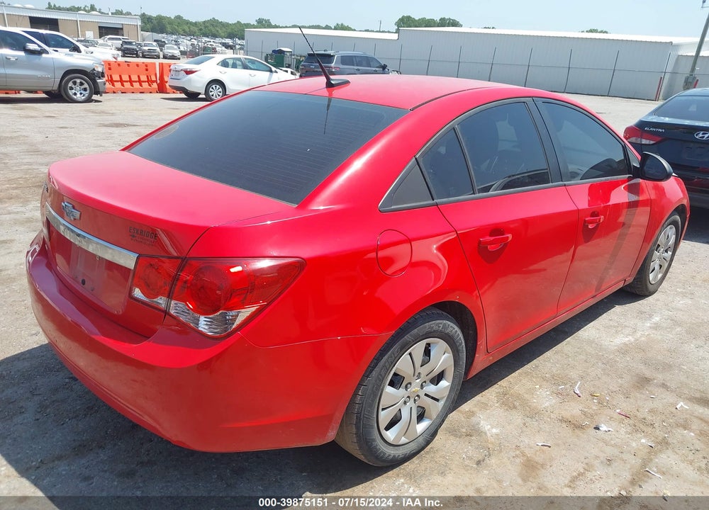 2014 CHEVROLET CRUZE LS AUTO VIN: 1G1PA5SH4E7387557