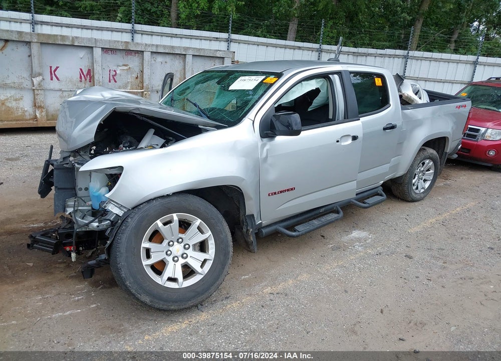 2019 CHEVROLET COLORADO LT VIN: 1GCGTCEN1K1224614