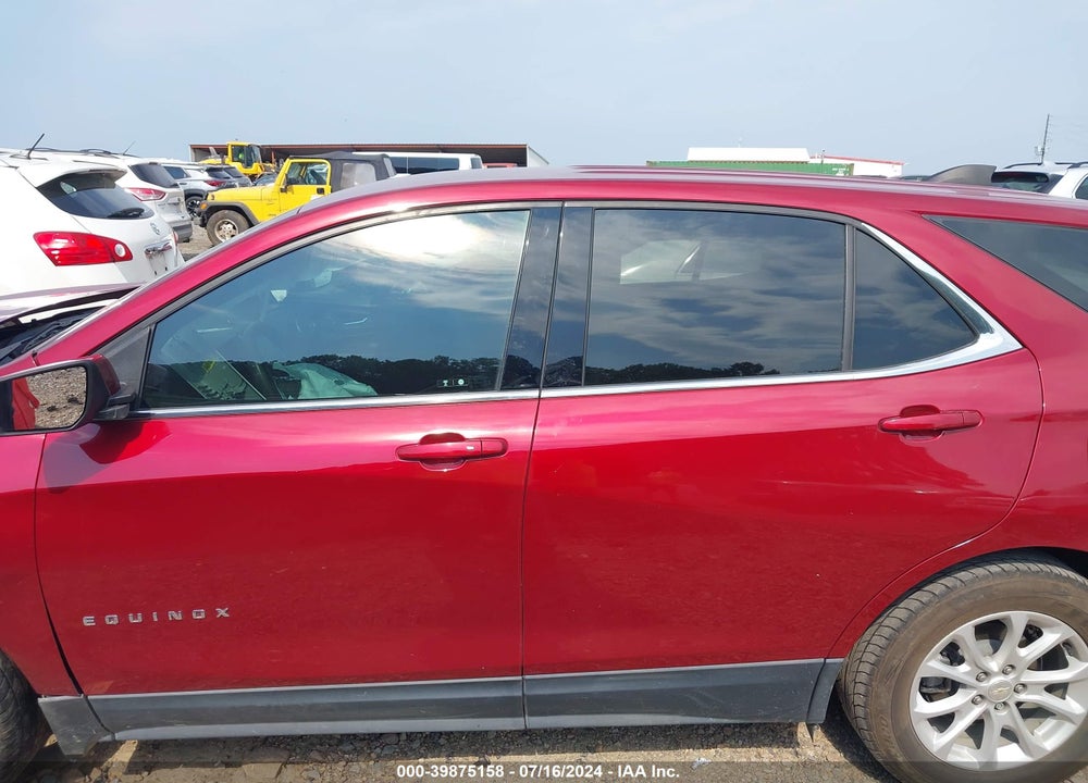 2020 CHEVROLET EQUINOX FWD LT 1.5L TURBO VIN: 3GNAXKEV7LS645491