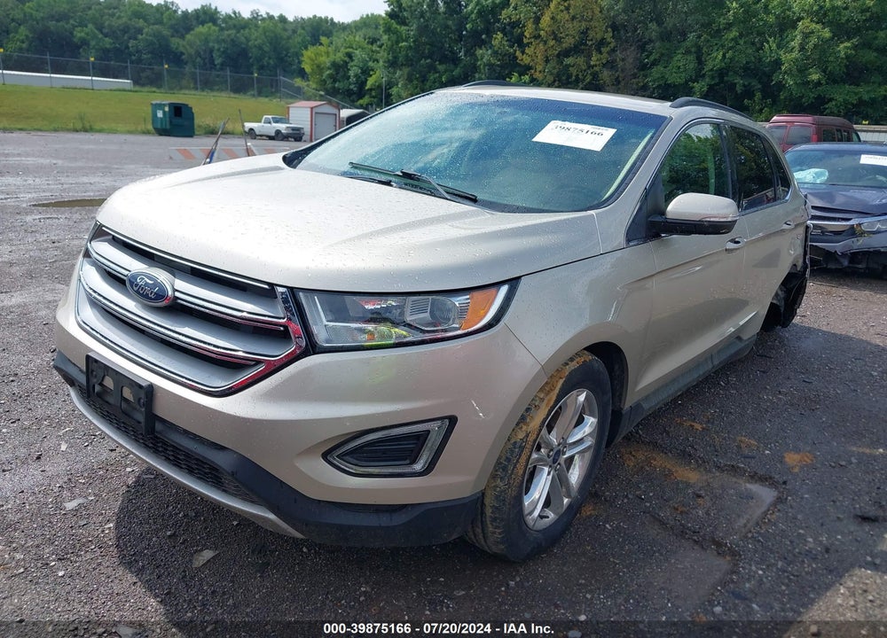 2017 FORD EDGE SEL VIN: 2FMPK3J80HBB86613