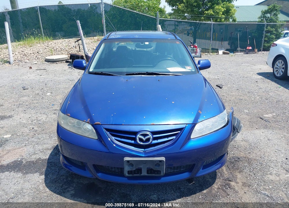 2005 MAZDA 6 S SPORT VIN: 1YVHP80D755M13862