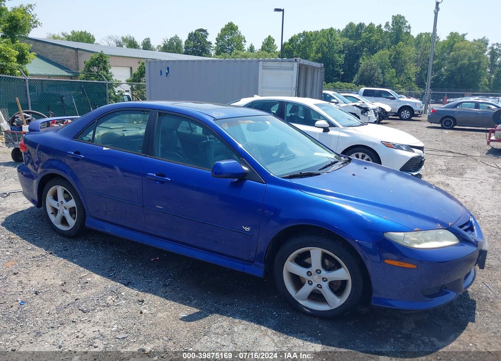 2005 MAZDA 6 S SPORT VIN: 1YVHP80D755M13862
