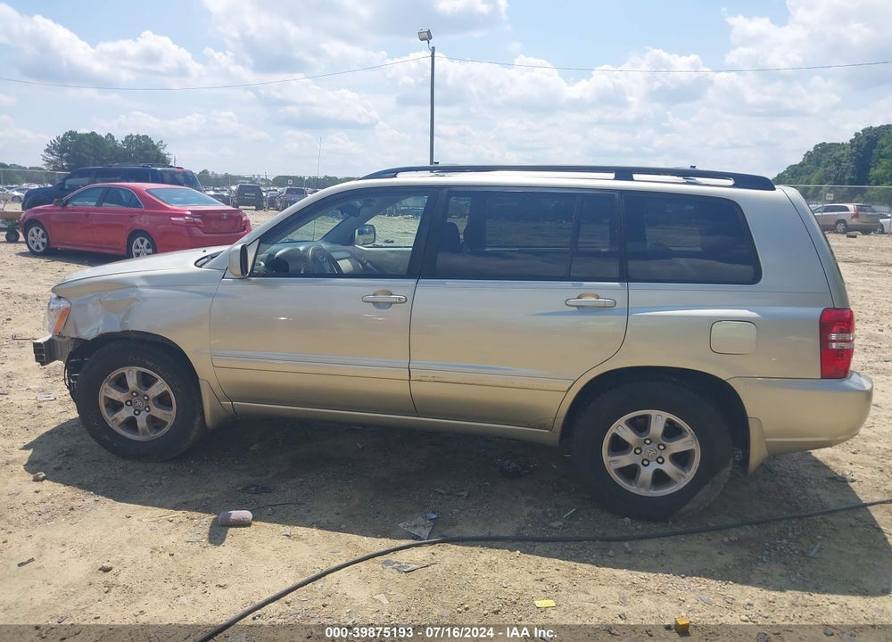 2003 TOYOTA HIGHLANDER VIN: JTEGF21A230113710