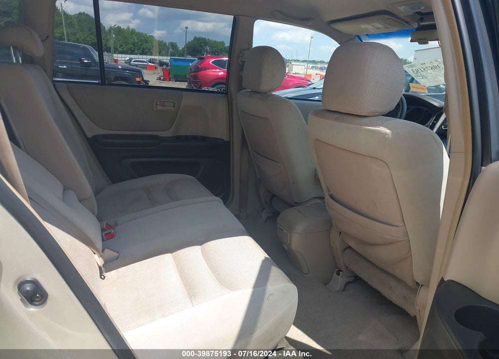 2003 TOYOTA HIGHLANDER VIN: JTEGF21A230113710