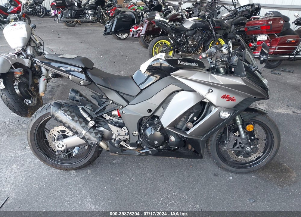 2012 KAWASAKI ZX1000 G VIN: JKAZXCG14CA014575