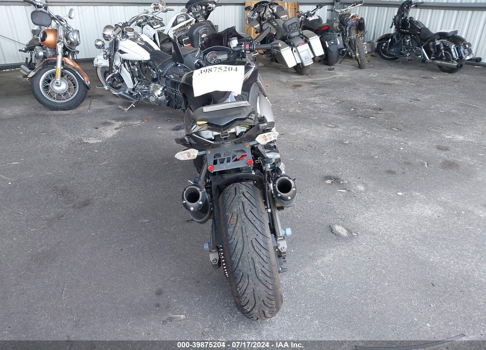 2012 KAWASAKI ZX1000 G VIN: JKAZXCG14CA014575