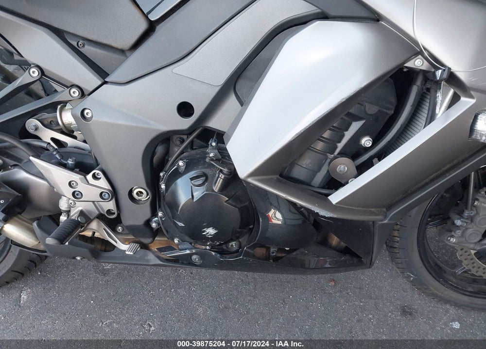 2012 KAWASAKI ZX1000 G VIN: JKAZXCG14CA014575