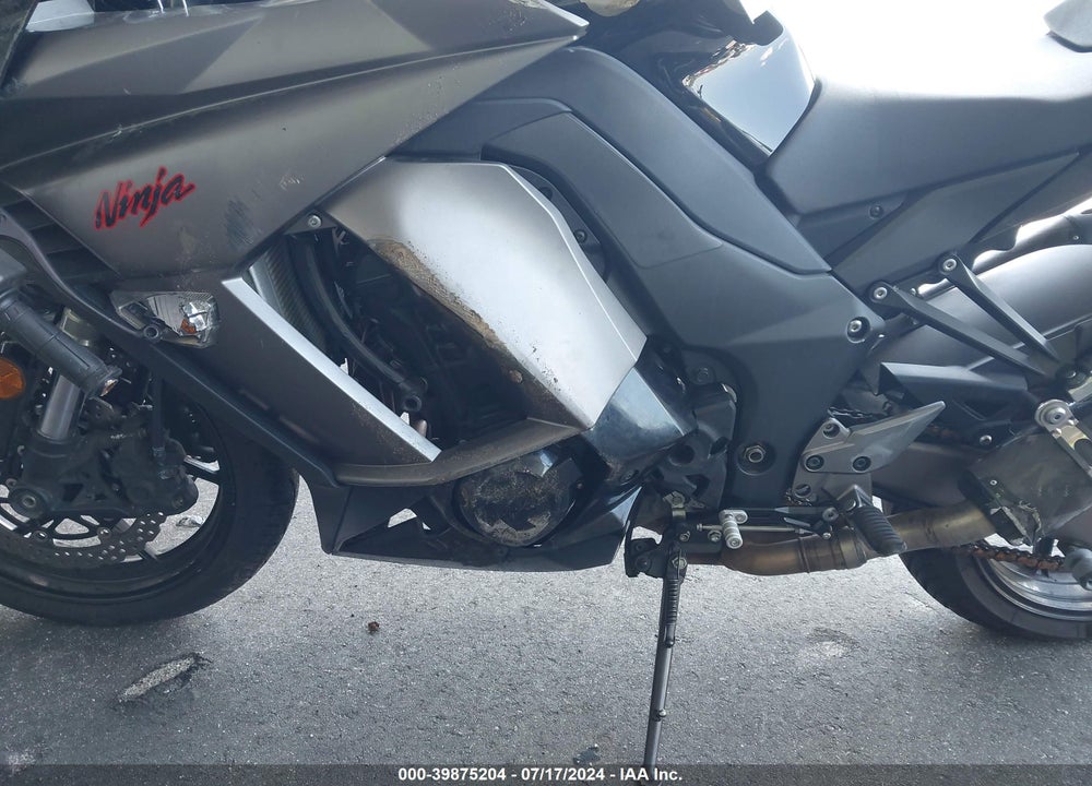 2012 KAWASAKI ZX1000 G VIN: JKAZXCG14CA014575