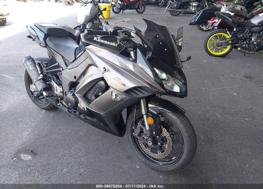 2012 KAWASAKI ZX1000 G VIN: JKAZXCG14CA014575
