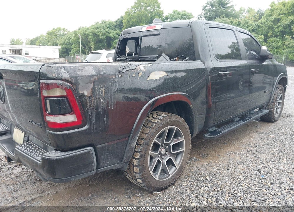 2019 RAM 1500 LAIE  4X4 5'7 BOX VIN: 1C6SRFJT3KN671265