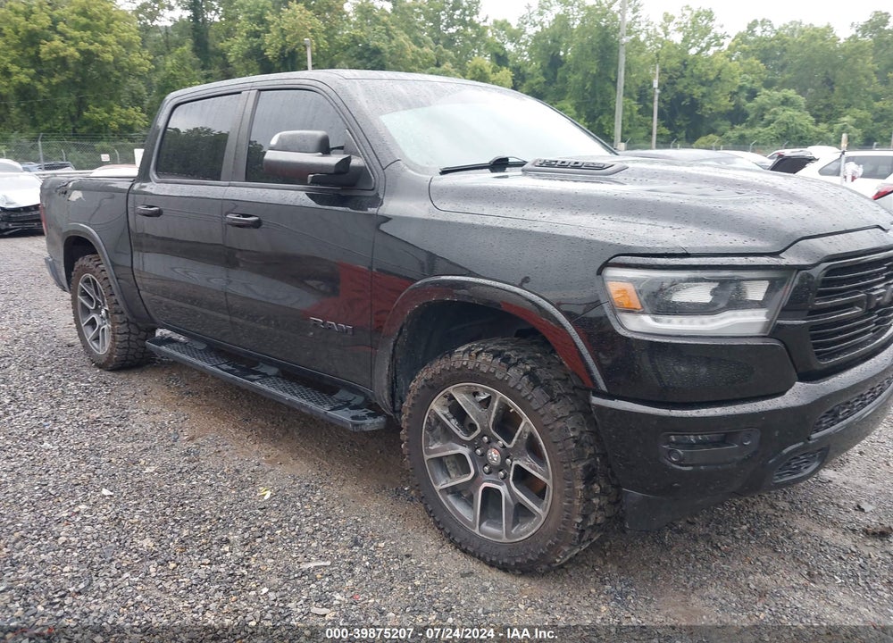 2019 RAM 1500 LAIE  4X4 5'7 BOX VIN: 1C6SRFJT3KN671265