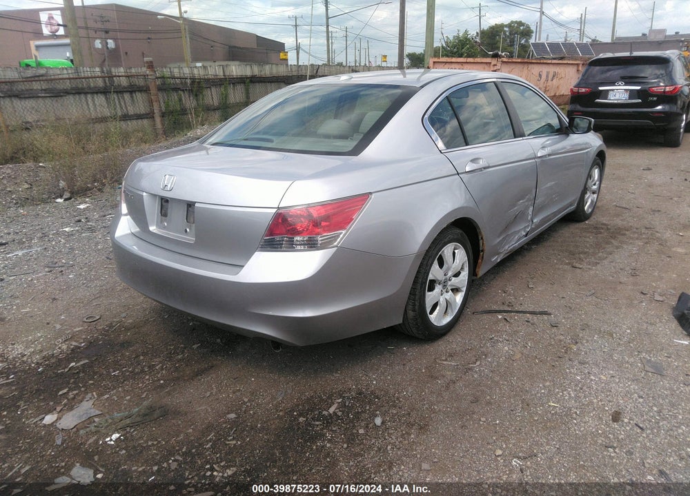 2008 HONDA ACCORD 2.4 EX-L VIN: 1HGCP268X8A037002