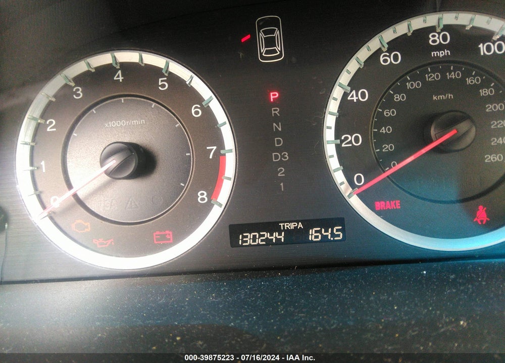 2008 HONDA ACCORD 2.4 EX-L VIN: 1HGCP268X8A037002