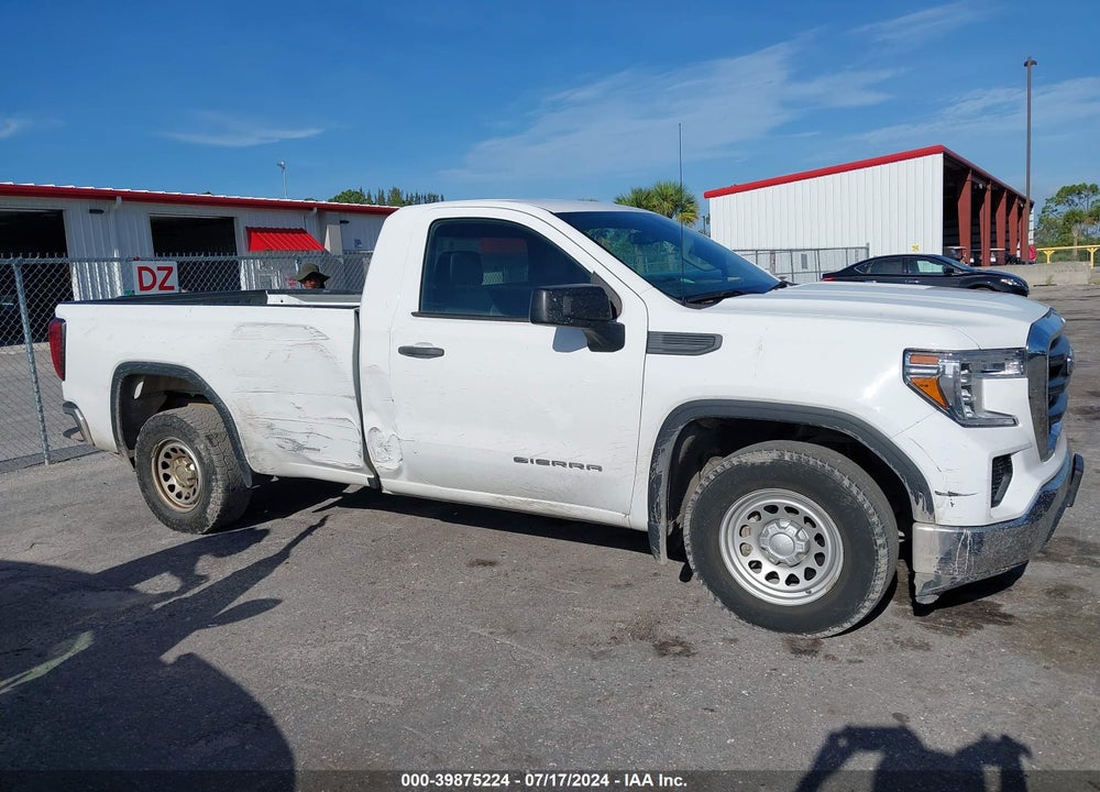2022 GMC SIERRA 1500 LIMITED 2WD REGULAR CAB LONG BOX PRO VIN: 3GTN8AED8NG187717