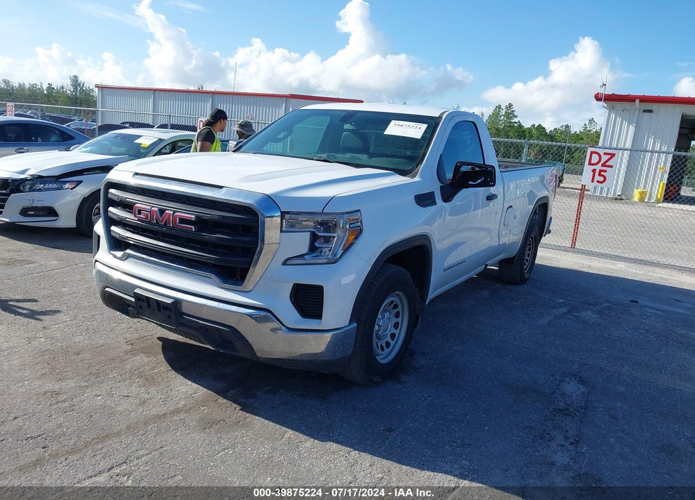 2022 GMC SIERRA 1500 LIMITED 2WD REGULAR CAB LONG BOX PRO VIN: 3GTN8AED8NG187717
