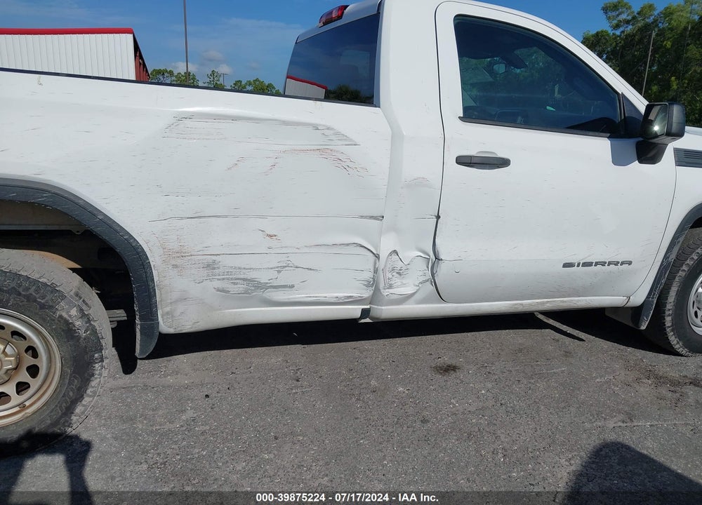 2022 GMC SIERRA 1500 LIMITED 2WD REGULAR CAB LONG BOX PRO VIN: 3GTN8AED8NG187717