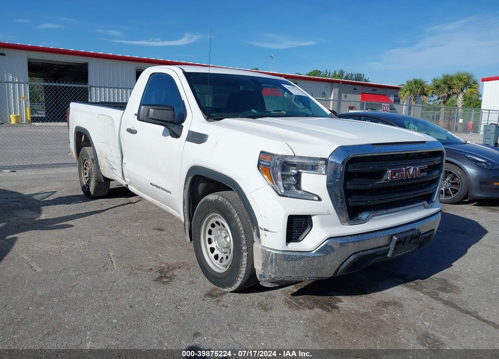 2022 GMC SIERRA 1500 LIMITED 2WD REGULAR CAB LONG BOX PRO VIN: 3GTN8AED8NG187717