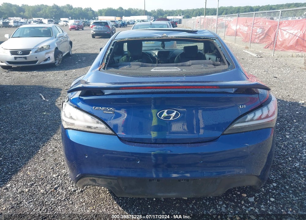 2014 HYUNDAI GENESIS 3.8 ULTIMATE VIN: KMHHU6KJ9EU117734
