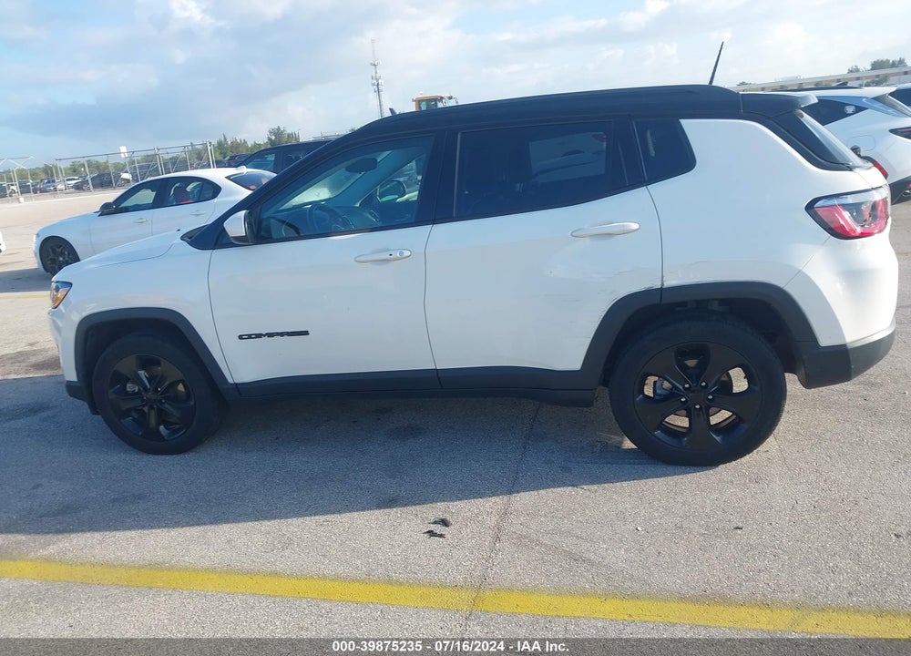 2018 JEEP COMPASS ALTITUDE FWD VIN: 3C4NJCBBXJT407265
