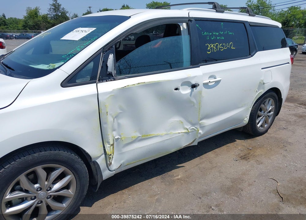 2019 KIA SEDONA EX VIN: KNDMB5C1XK6535480