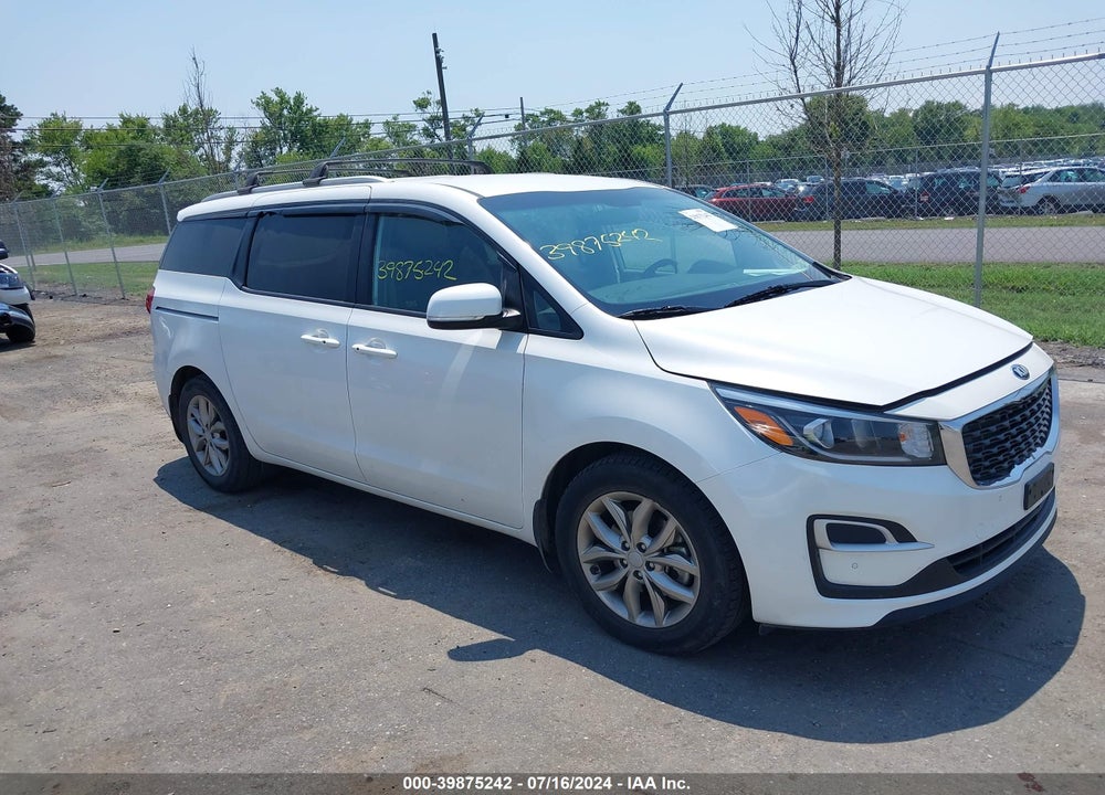 2019 KIA SEDONA EX VIN: KNDMB5C1XK6535480
