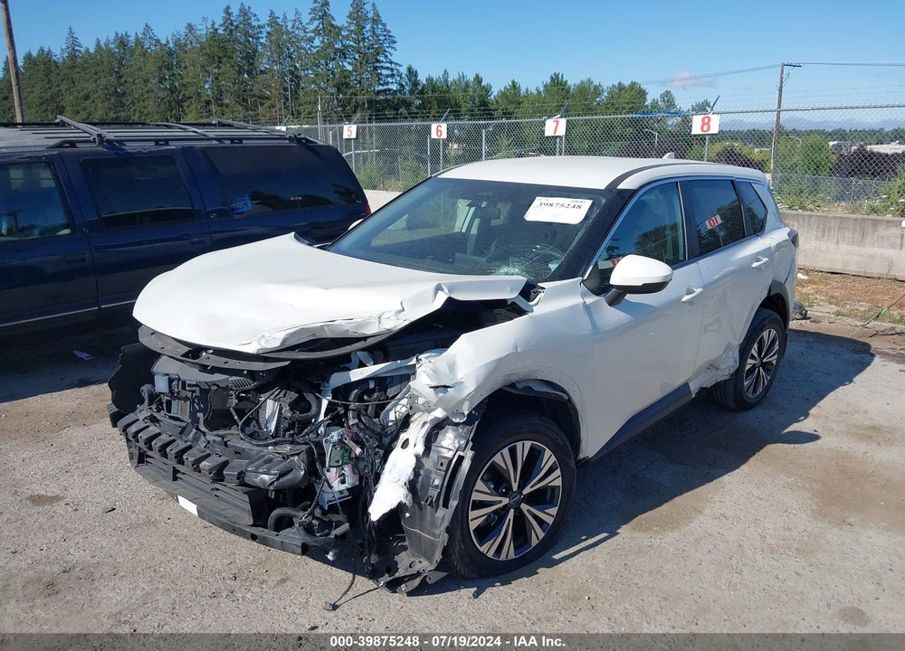 2022 NISSAN ROGUE SV INTELLIGENT AWD VIN: 5N1BT3BB8NC697144