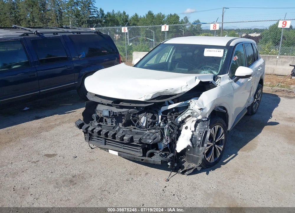2022 NISSAN ROGUE SV INTELLIGENT AWD VIN: 5N1BT3BB8NC697144