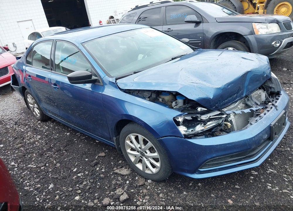 2015 VOLKSWAGEN JETTA 1.8T SE VIN: 3VWD17AJ8FM315145