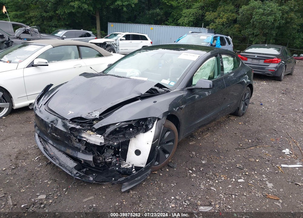 2024 TESLA MODEL 3 REAR-WHEEL DRIVE VIN: 5YJ3E1EA8RF735099