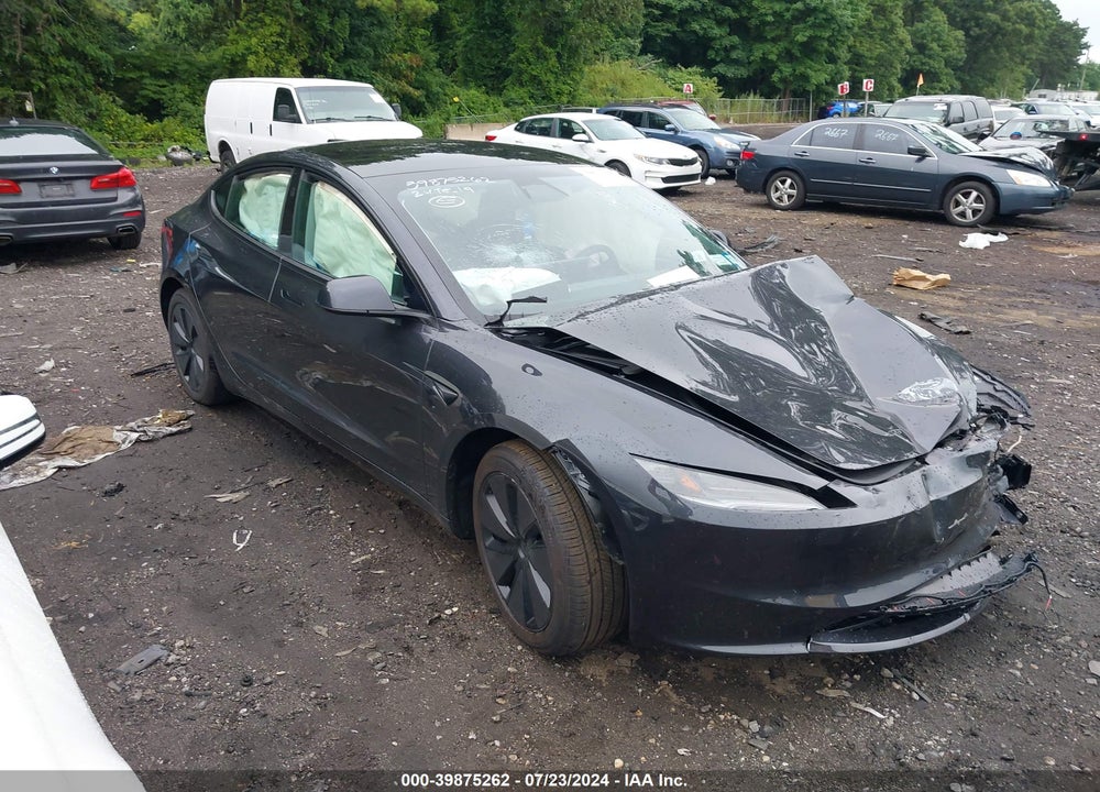 2024 TESLA MODEL 3 REAR-WHEEL DRIVE VIN: 5YJ3E1EA8RF735099