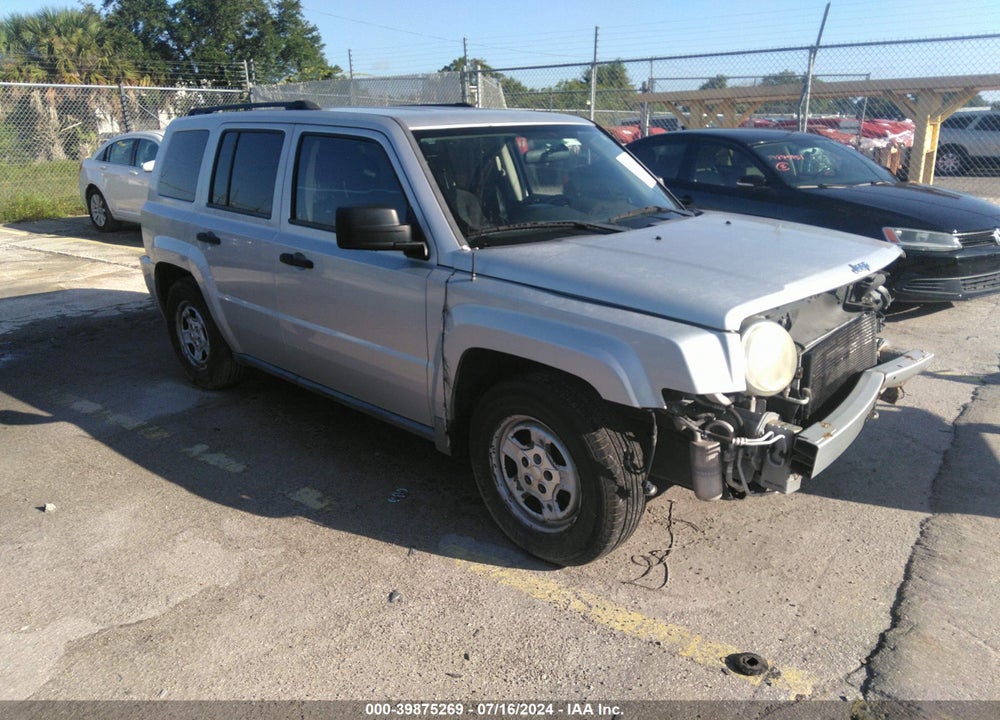 2009 JEEP PATRIOT SPORT VIN: 1J4FT28B29D123012