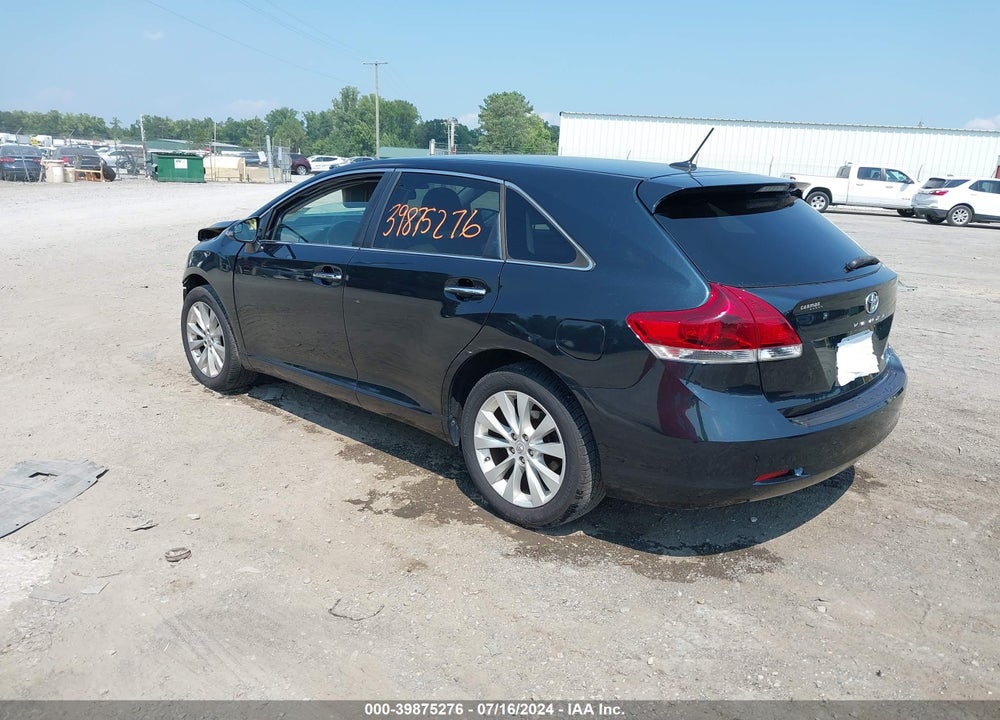 2014 TOYOTA VENZA XLE VIN: 4T3BA3BB5EU060025