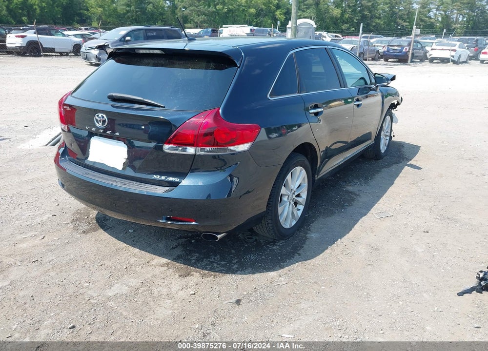 2014 TOYOTA VENZA XLE VIN: 4T3BA3BB5EU060025