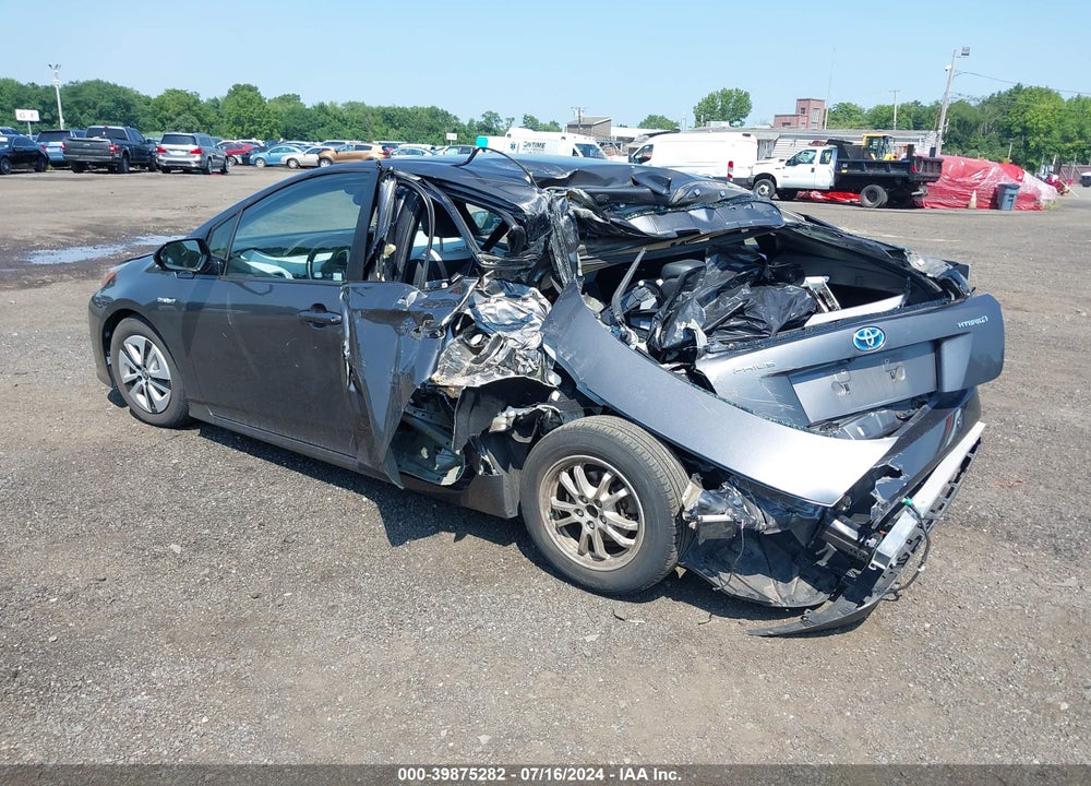2017 TOYOTA PRIUS FOUR VIN: JTDKARFU7H3531484